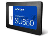 Накопитель SSD ADATA SU650, 240Gb, SATA III, 2.5", R/W 520/450 2