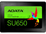 Накопитель SSD ADATA SU650, 512Gb, SATA III, 2.5", R/W 520/450 10