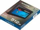 Накопитель SSD ADATA SU800, 512Gb, SATA III, 2.5", R/W 560/520 7