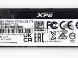 Накопитель SSD ADATA XPG BLADE S70, 1Tb, PCIe 4.0 x4, M.2 2280, NVMe, R/W 7400/5500, с радиатором 3