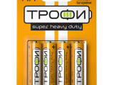 Батарейка Трофи R6-4BL 4шт 0