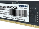 Оперативная память Patriot Signature, DDR5, 16GB (1x16 GB), 5600 MHz, CL46, SO-DIMM 4
