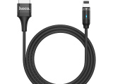 Кабель hoco U76 Fresh magnetic USB 2.0 - Lightning 1.2м, 2.4 A Чёрный 4