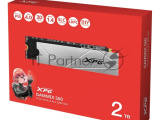 Накопитель SSD ADATA XPG GAMMIX S60, 2Tb, PCIe 4.0 x4, M.2 2280, NVMe, R/W 5000/4200, с радиатором 0