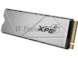 Накопитель SSD ADATA XPG GAMMIX S60, 512Gb, PCIe 4.0 x4, M.2 2280, NVMe, R/W 4700/1700, с радиатором 2
