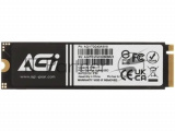 Накопитель SSD AGI AGI1T0G43AI818, 1Tb, PCIe 4.0 x4, M.2 2280, NVMe, R/W 4700/2800 7