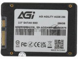 Накопитель SSD AGI AI238, 256Gb, SATA III, 2.5", R/W 536/489 4