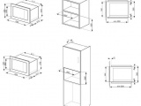 Печь свч встраиваемая SMEG FMI325X 0