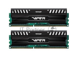 Оперативная память Patriot Viper 3, DDR3, 16GB (2x8 GB), 1600 MHz, CL10, DIMM, радиатор, черный 7