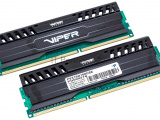 Оперативная память Patriot Viper 3, DDR3, 16GB (2x8 GB), 1600 MHz, CL9, DIMM, радиатор, черный 2