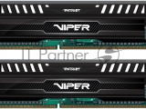 Оперативная память Patriot Viper 3, DDR3, 16GB (2x8 GB), 1866 MHz, CL10, DIMM, радиатор, черный 1