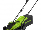 Газонокосилка GreenWorks GD24LM33k2, 24v, 1хАКБ 2Ач и ЗУ (2516107UA) 1