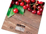 Весы кухонные Centek CT-2462 вишня ПОДАРОК 2
