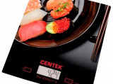 Весы кухонные Centek CT-2462 вишня ПОДАРОК 4