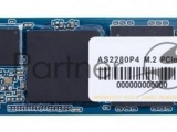 Накопитель SSD Apacer AS2280P4, 256Gb, M.2 2280, PCIe 3.0 x4, NVMe, R/W 2100/1300 0