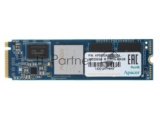 Накопитель SSD Apacer AS2280Q4, 500GB, PCIe 4.0 x4, M.2 2280, NVMe, R/W 4500/2500, с радиатором 2