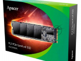 Накопитель SSD Apacer AS2280Q4L, 512Gb, M.2 2280, PCIe 4.0 x4, NVMe, R/W 3600/3000 0