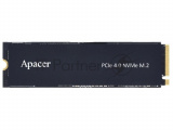 Накопитель SSD Apacer AS2280Q4X, 4TB, PCIe 4.0 x4, M.2 2280, NVMe 1.4, R/W 5000/4400, с радиатором 4
