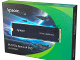 Накопитель SSD Apacer AS2280Q4X, 512Gb, M.2 2280, PCIe 4.0 x4, NVMe, R/W 4500/2500, с радиатором 0