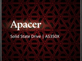 Накопитель SSD Apacer AS350X, 512Gb, 2.5", SATA III, R/W 560/540 7