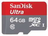 Карта памяти Sandisk microSDXC 64Gb Class 10 Ultra 80MB/s 0