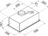 Вытяжка Maunfeld CROSBY SINGL 60 INOX Gl 11