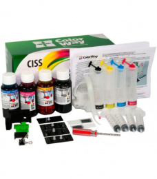 СНПЧ ColorWay Canon MG-2440/2540/IP2840+чернила (4х100)+ Фотобум