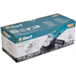 Угловая шлифовальная машина Bort BWS-610-P черный