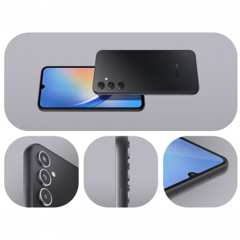 Смартфон Samsung Galaxy A34 6/128GB (SM-A346EZKASKZ) Black