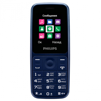 Мобильный телефон Philips E125 Xenium Синий