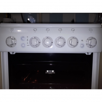 Плита Отдельностоящая De Luxe 5040.32г (кр) ЧР белый