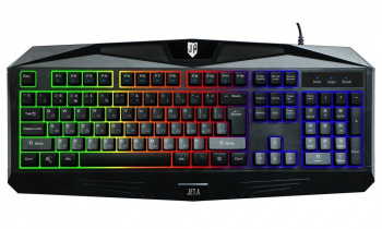 Клавиатура проводная Jet.A GamingLine K19 LED Чёрный