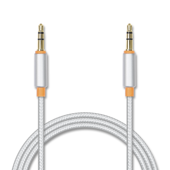 Кабель Jet.A JA-AC02  AUX 3.5мм 2м Белый