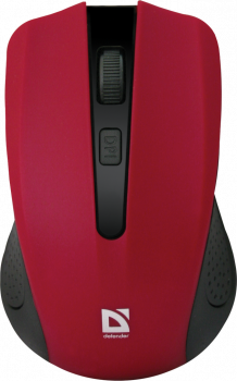 Мышь беспроводная Defender MM-935 Accura Красный