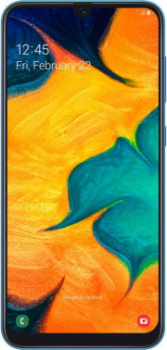 Смартфон Samsung Galaxy A30 32GB Синий