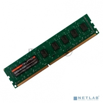 Оперативная память QUMO, DDR3, 4GB (1x4GB), 1333MHz, CL9, DIMM