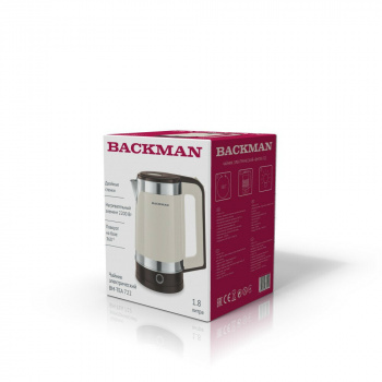 Чайник электрический BACKMAN BM-TEA 722