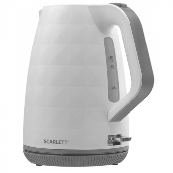 Чайник электрический Scarlett SC-EK18P49 белый/серый