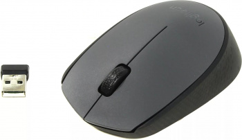 Мышь беспроводная Logitech M-170 Серый