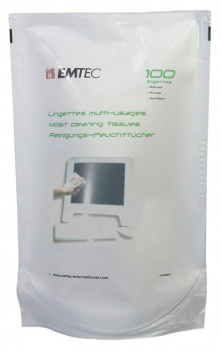 Чистящее средство Emtec TFT/ LCD Cleaning Wipes Refill