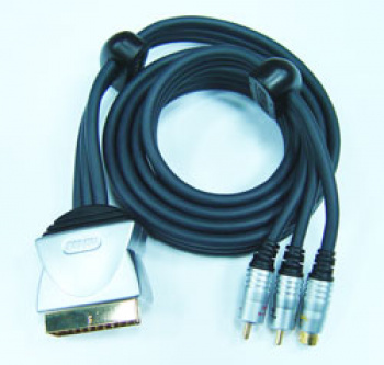 Кабель для AV ProfiGold PGV 532 SCART-S-Video/2RCA 1,5м