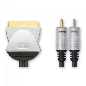 Кабель для AV ProfiGold PGV 572 SCART-2RCA 1,5м