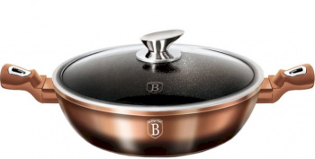 Сотейник Berlinger Haus BH-1893 RosegoldNoir Metallic Line 28 см