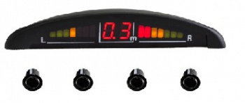 Датчики парковки INTERPOWER IP-416 WHITE 4 датчика (19 mm)