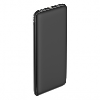 Внешний аккумулятор OLMIO Slim 10000mAh Чёрный