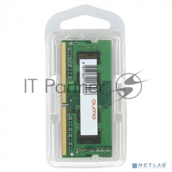 Оперативная память QUMO, DDR4, 32GB (1x32GB), 3200MHz, CL22, SO-DIMM