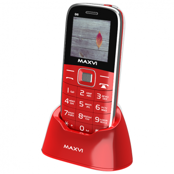Мобильный телефон Maxvi B6 Красный
