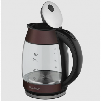 Чайник электрический Scarlett SC-EK27G100 шоколад