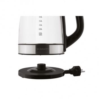 Чайник электрический Scarlett SC-EK27G91 стекло/черный