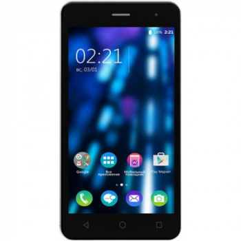 Смартфон BQ BQS-5020 Strike Dark Gray Серый/черный